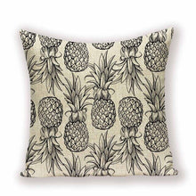 Load image into Gallery viewer, Ananas Cushion Cover Interesting Fruit Pineapple Throw Pillow Case Linen 45 x 45 Custom Living Room Decoration Home Pillow Cases