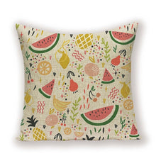 Load image into Gallery viewer, Ananas Cushion Cover Interesting Fruit Pineapple Throw Pillow Case Linen 45 x 45 Custom Living Room Decoration Home Pillow Cases