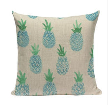 Load image into Gallery viewer, Pineapple Pillow Case Tropical Style Linen ananas Almofadas 45Cmx45Cm Cushion Cover Square Promotion Home Decor Almofadas Fundas