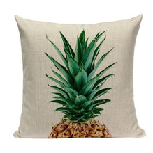 Load image into Gallery viewer, Pineapple Pillow Case Tropical Style Linen ananas Almofadas 45Cmx45Cm Cushion Cover Square Promotion Home Decor Almofadas Fundas