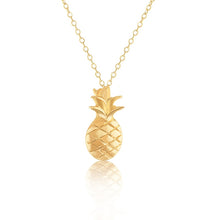 Load image into Gallery viewer, 10PCS Fashion Hawaiian Jewelry Gold Color Pineapple Necklace Bijoux Femme 2018 BFF Charm Ananas Friendship Gift Collier